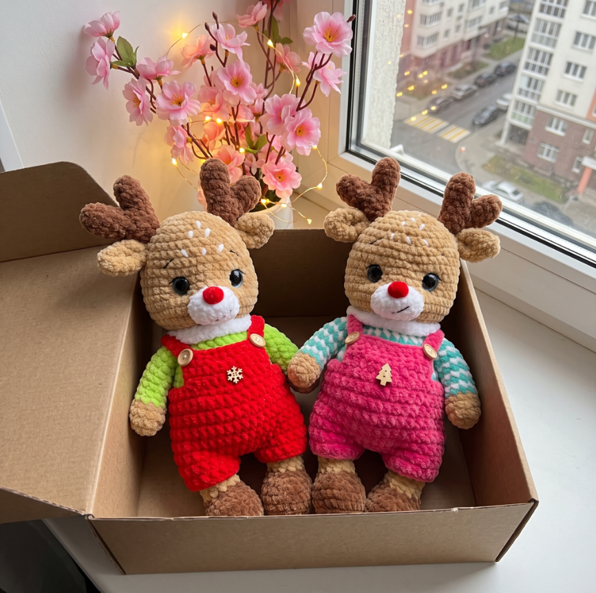 🦌🧶 Crochet Reindeer Pattern